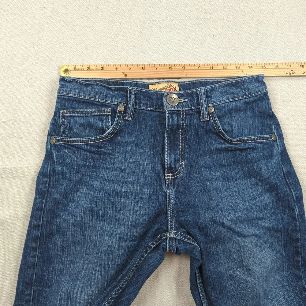 Wrangler Jeans Mens 30x34 Blue 20X Slim Straight Western Cowboy Rodeo‎